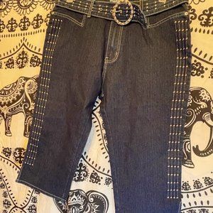 Women's Girasol Denim Capris
